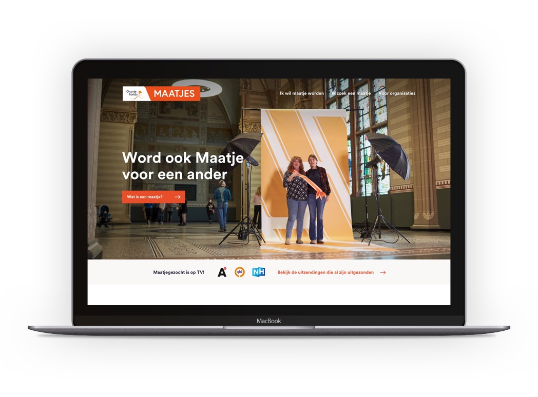 Oranje Fonds Maatjes Gezocht